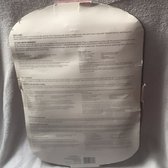 Wilton Valentines Day Pan 12 Cavity Cookies New torn packaging - Picture 2 of 6